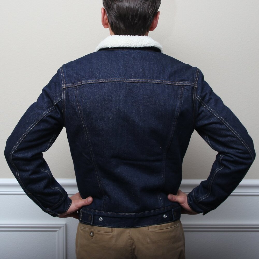 🧥 Levi’s Men’s Sherpa Trucker Jacket 👖 PC9-16365-0075 | Denim Lined Size Small - Picture 15 of 15